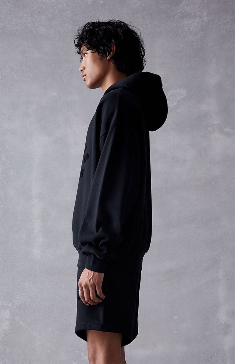 SS23 Black Core Collection Essentials Hoodie