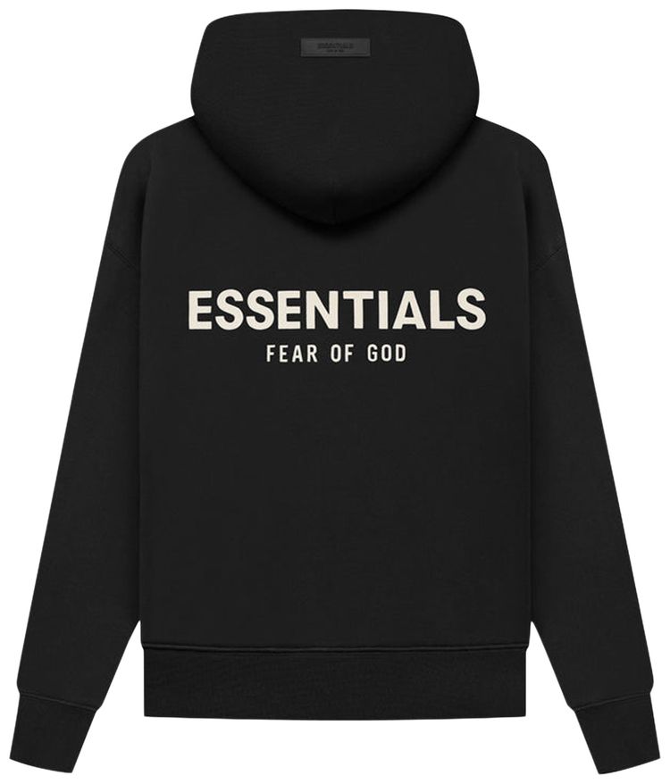 SS22 KIDS Essentials Hoodie - Black