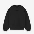 SS24 Essentials Crewneck Sweatshirt - Jet Black