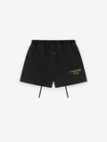 FW24 Essentials Shorts (480GSM Fleece) - Black