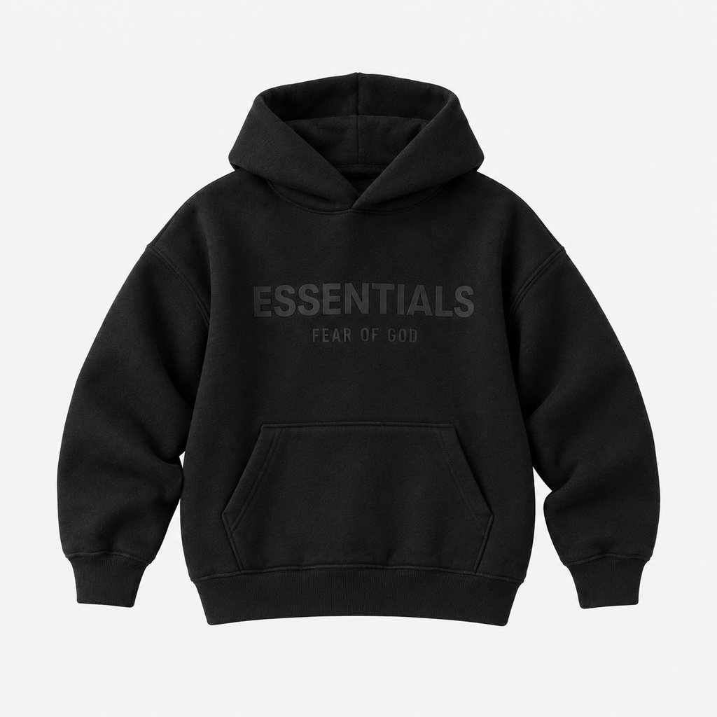 SS21 KIDS Essentials Hoodie — תמונת מוצר נקייה