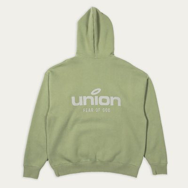 SS21 Union X Essentials Hoodie - Green