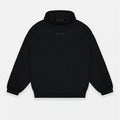 SS24 Essentials Hoodie - Jet Black