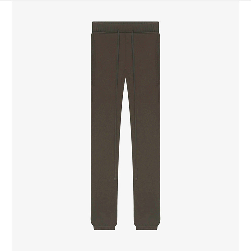 Blank Hoodie & Pants Without Logo 380GSM - Brown Pants