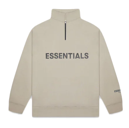 SS20 Essentials HalfZip - Tan