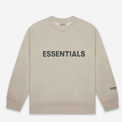 SS20 Essentials Crewneck Sweatshirt - Tan