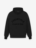 SS23 Black Core Collection Essentials Hoodie - Jet Black