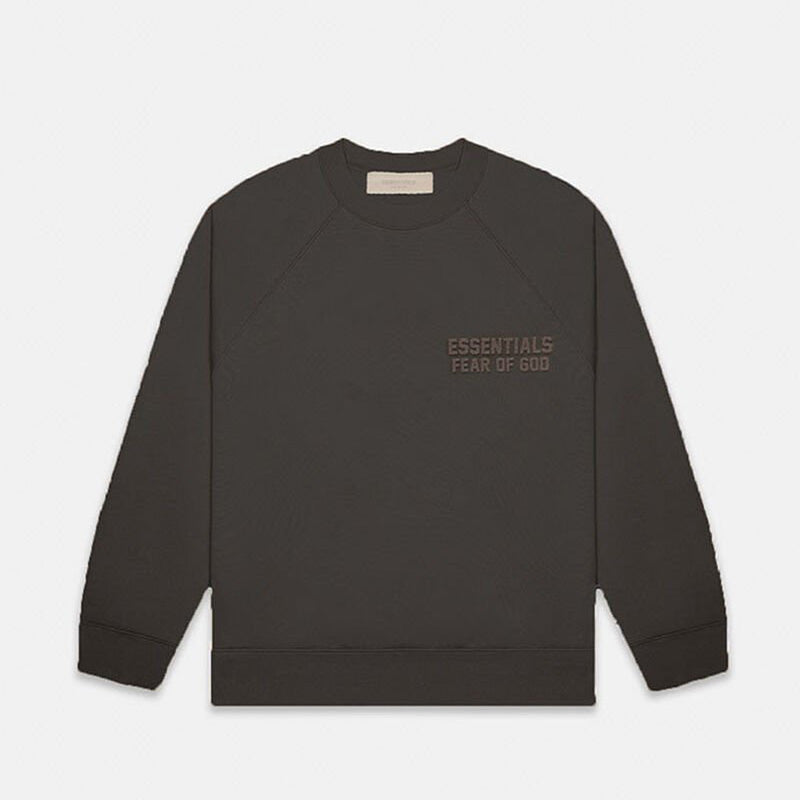 FW22 Essentials Crewneck Sweatshirt - Off Black