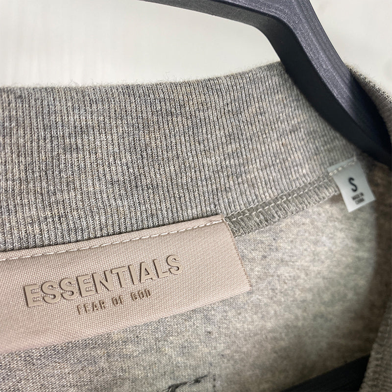 SS22 Essentials S-Shirt (Black Velvety Print)
