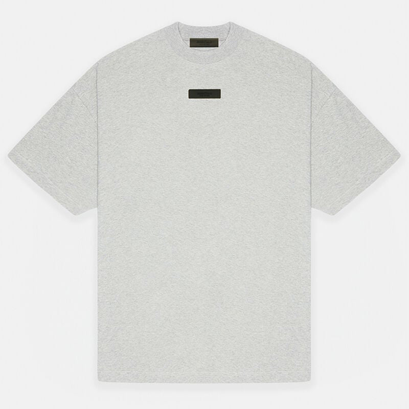 SS24 Essentials S-Shirt - Light Heather Oatmeal