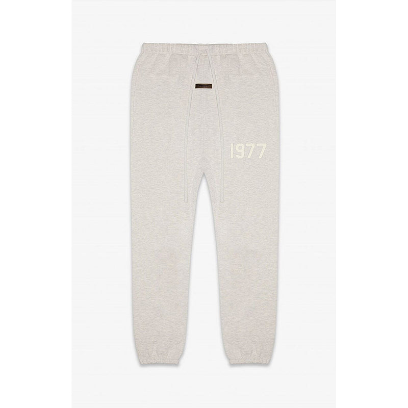 SS22 1977 collection Essentials Sweatpants (1977 Velvety Print) - Light Oatmeal